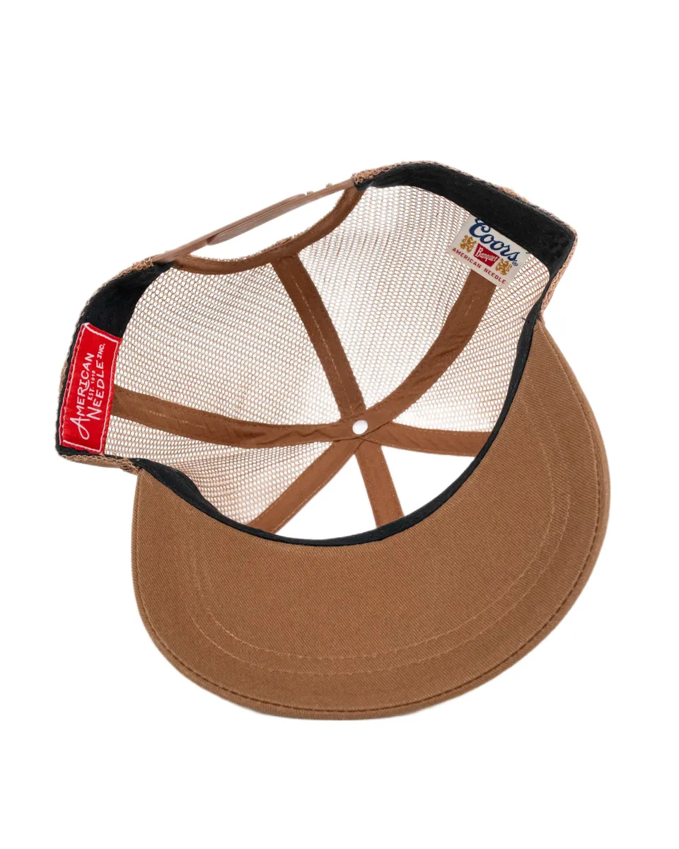 American Needle - Keps -Truckerkeps - Coors Cowboys - Brun - Image 5