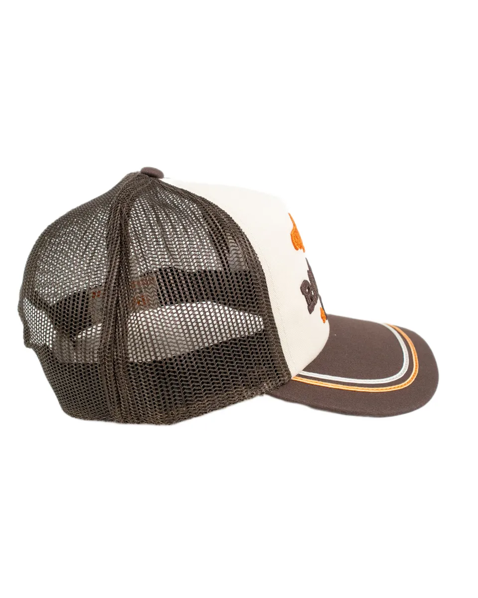 American Needle - Truckerkeps - Waylon Ramblin - Beige/Brun - Image 3