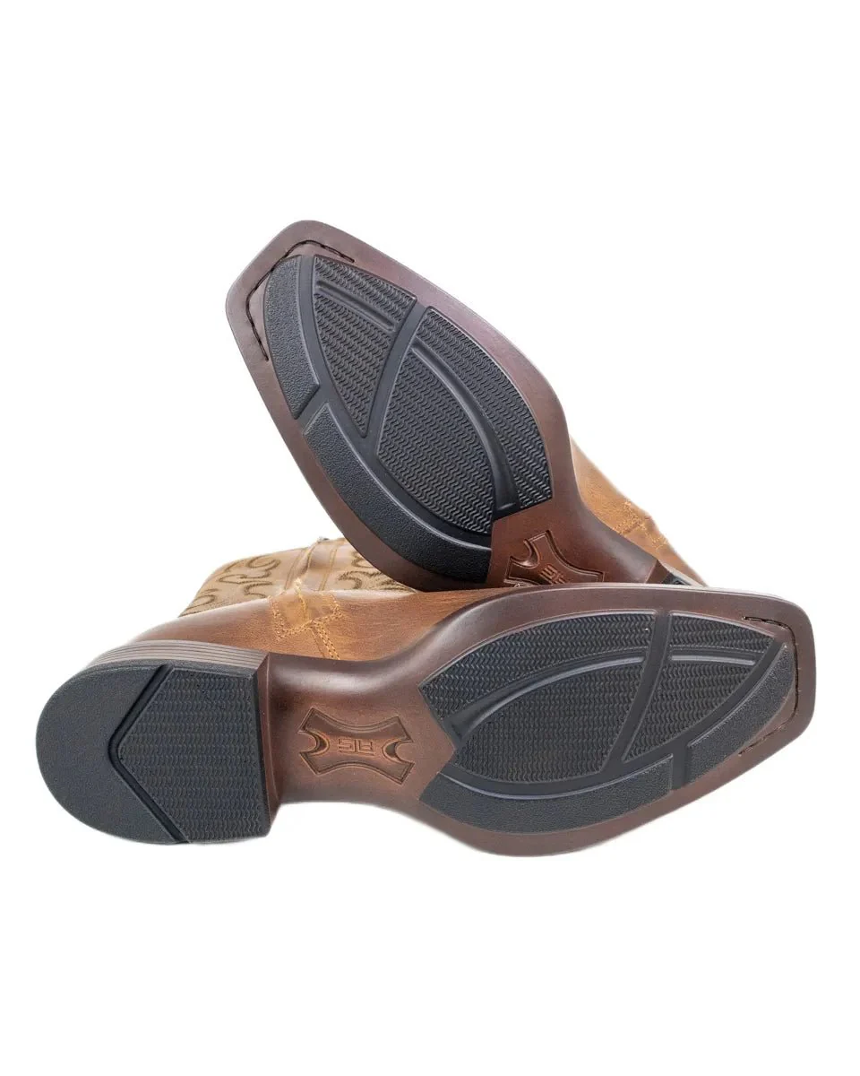 Ariat - Cowboy Boots - Bodie Square toe med Dragkedja - Brun - Image 7