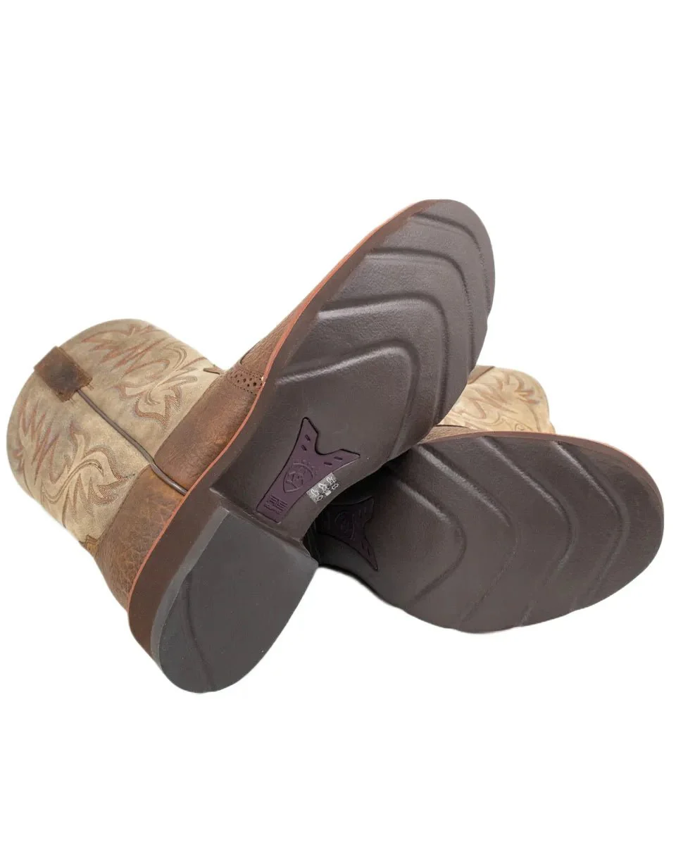 Ariat - Cowboy Boots - Heritage Crepe - Brun - Image 9