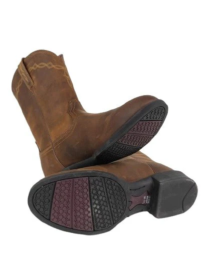 Ariat - Cowboy Boots - Heritage Roper - Brun - Image 4