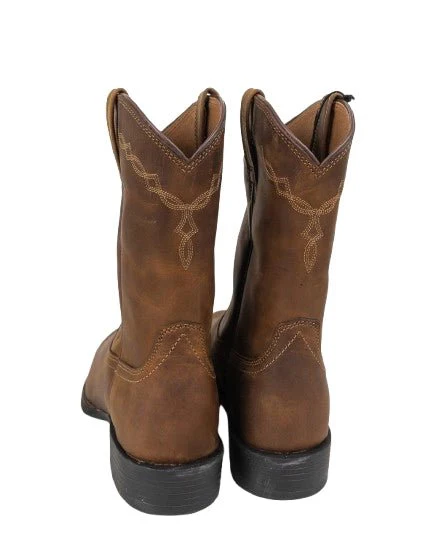 Ariat - Cowboy Boots - Heritage Roper - Brun - Image 5