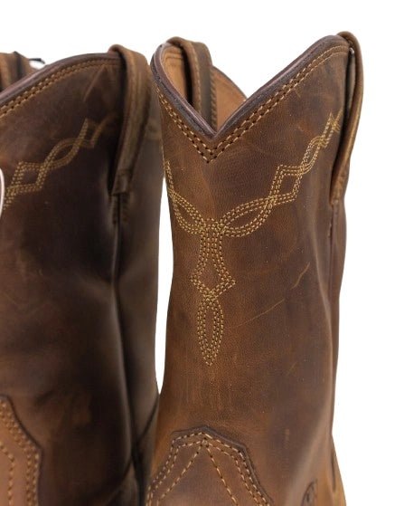 Ariat - Cowboy Boots - Heritage Roper - Brun - Image 7