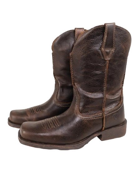 Ariat - Cowboy Boots i Läder - Rambler Wicker - Brun - Image 2