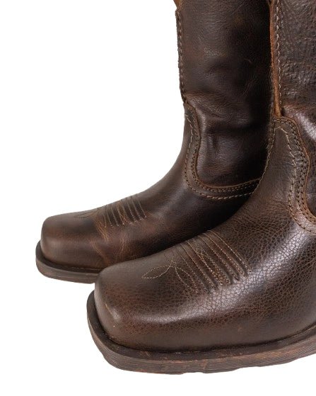 Ariat - Cowboy Boots i Läder - Rambler Wicker - Brun - Image 5