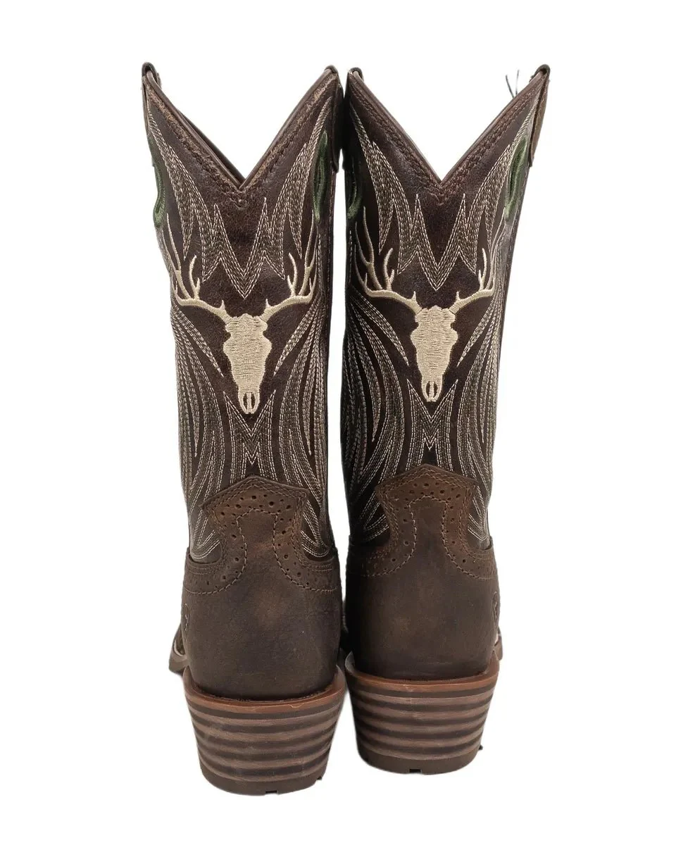 Ariat - Cowboy Boots - Roughstock Antler - Brun - Image 6