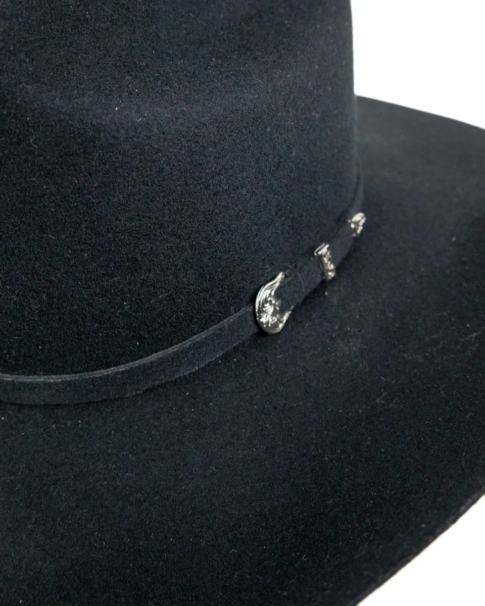 Ariat - Cowboyhatt - 3X MF Western Ullhatt - Svart - Image 4