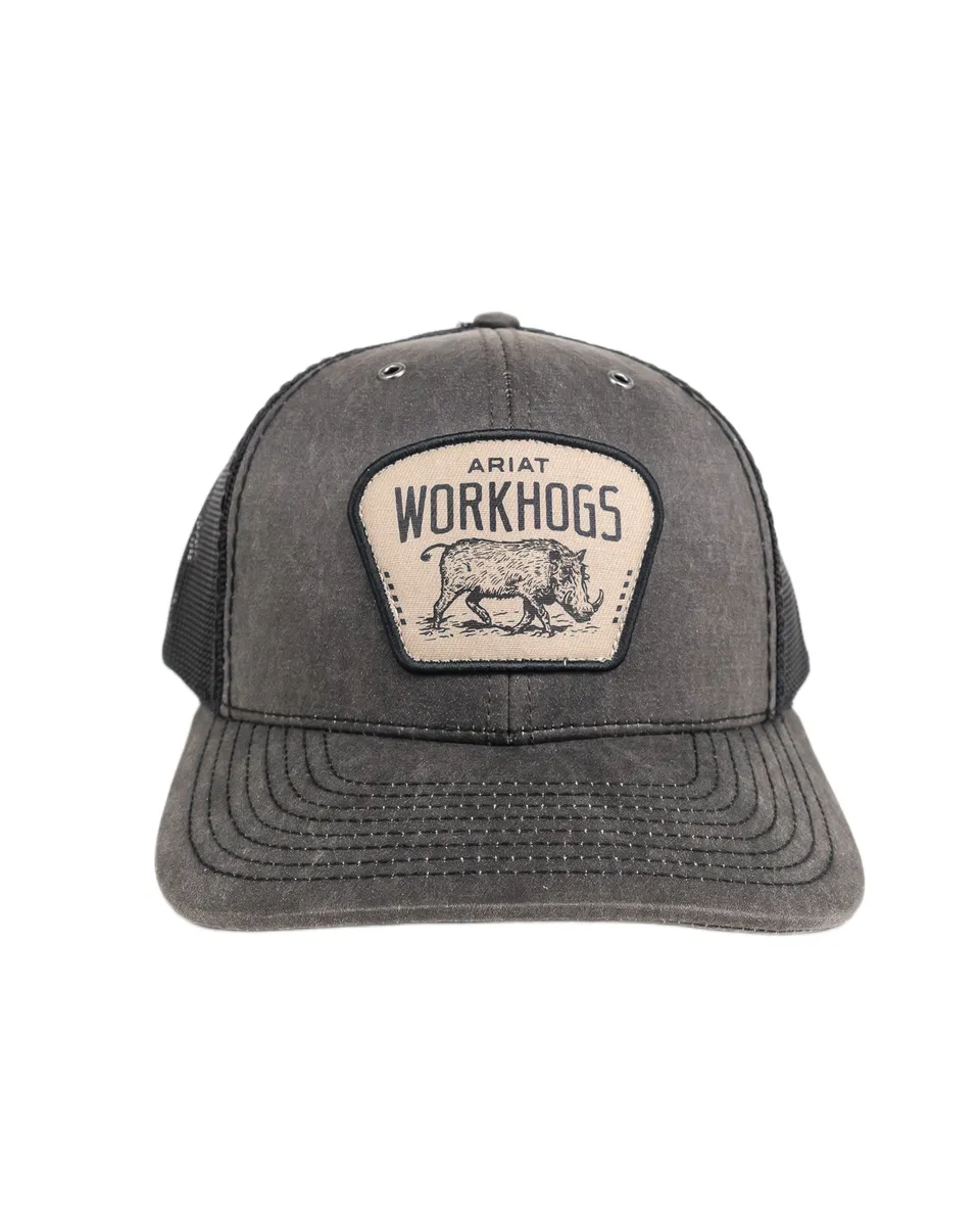 Ariat - Keps - Workhog Patch - Grå - Image 2