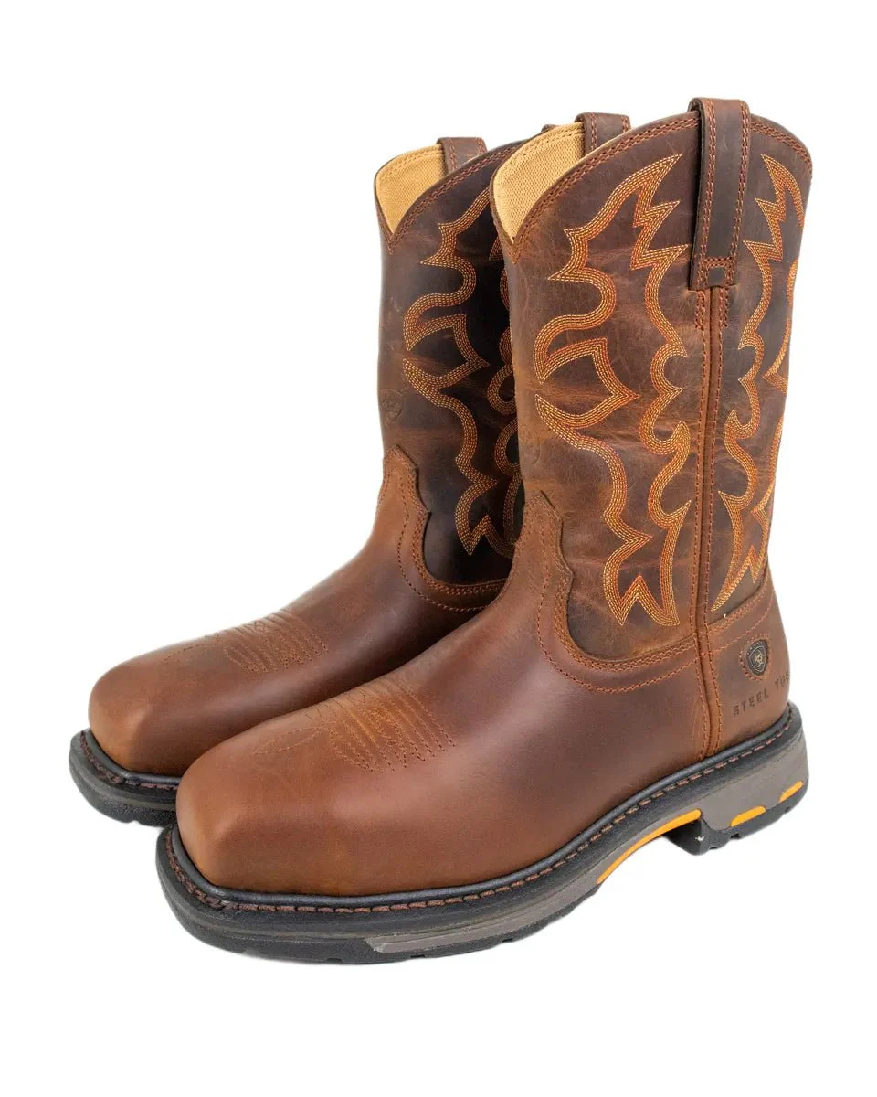 Ariat Work - Cowboy Boots med Stålhätta - Workhog - Brun - Image 2