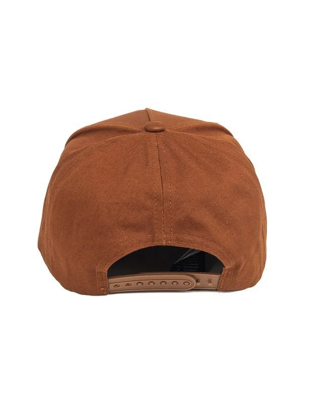 Band Keps - Willie Nelson Emblem Baseball Cap Brown - Image 4