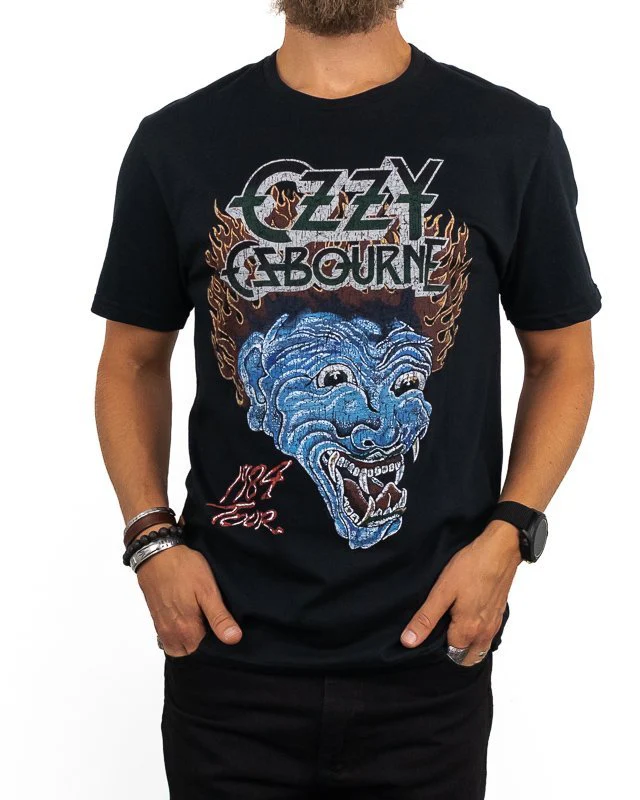 Band Tee - Ozzy Osbourne Bark At The Moon Tour 84