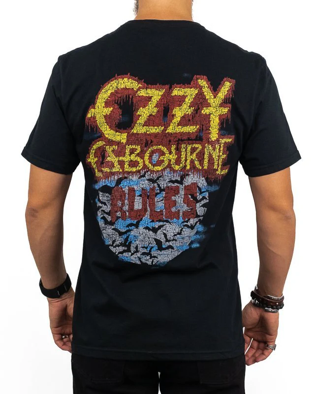 Band Tee - Ozzy Osbourne Bark At The Moon Tour 84 - Image 2