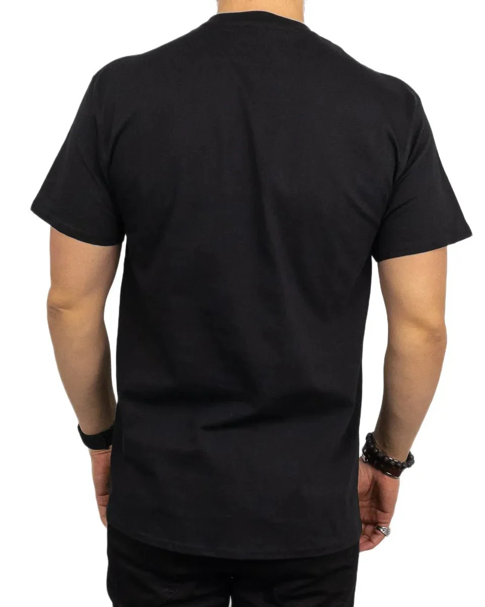 Band Tee - T-Shirt - Willie Nelson - Skull Guitar - Svart - Image 4