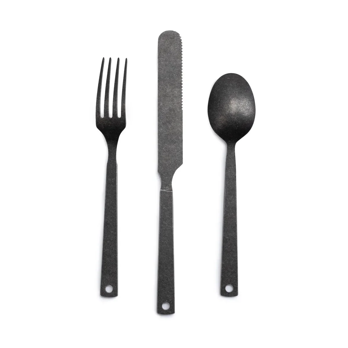 Barebones - Bestickset 6st i Vintage Stål - Image 5