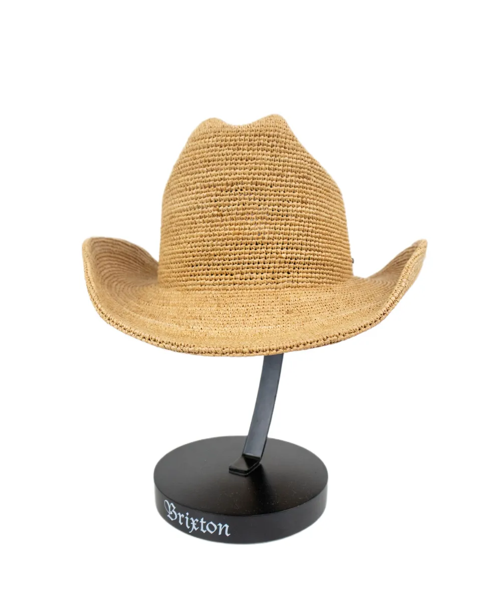Brixton - Cowboy raffia Stråhatt - Packbar - Odessa - Beige - Image 2