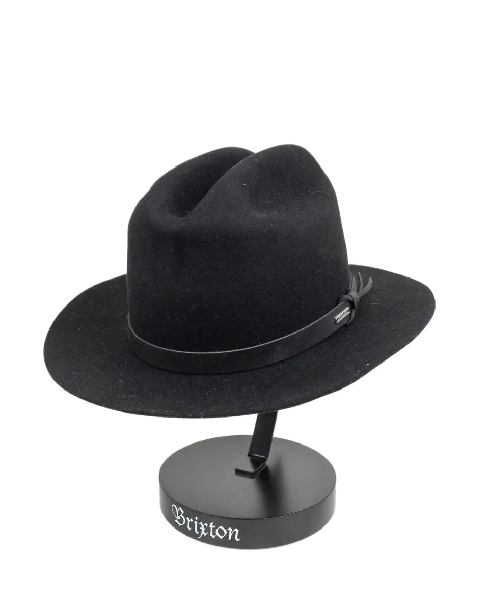 Brixton - Hatt - Hitch Ranch Fedora - Svart