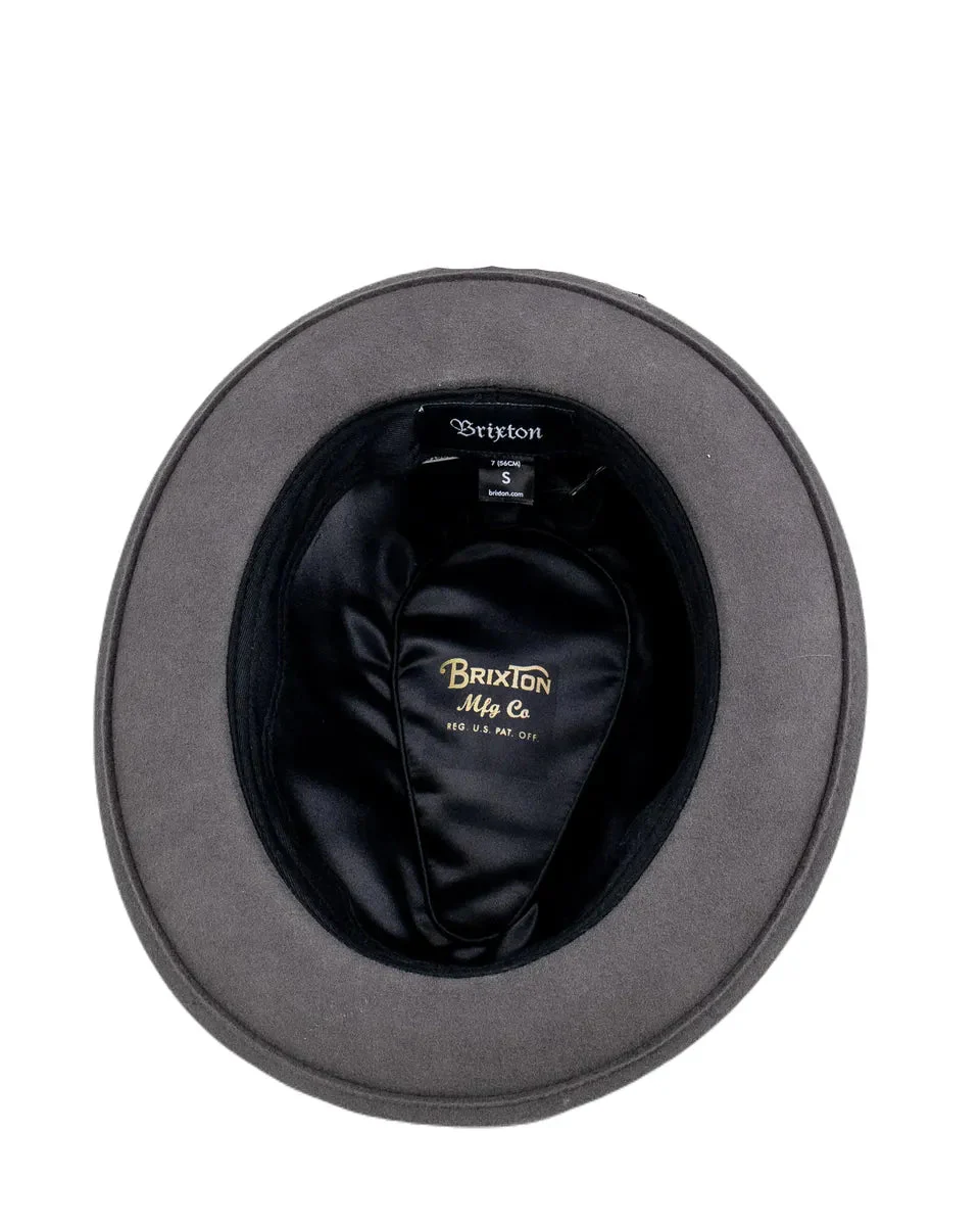 Brixton - Hatt - Jones Fedora - Grå - Image 4
