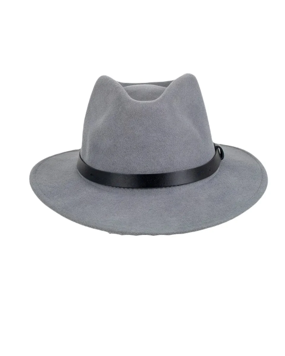 Brixton - Hatt - Messer Fedora - Ljusgrå - Image 3