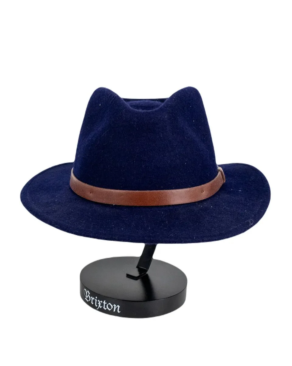 Brixton - Hatt - Messer Fedora - Navyblå - Image 3