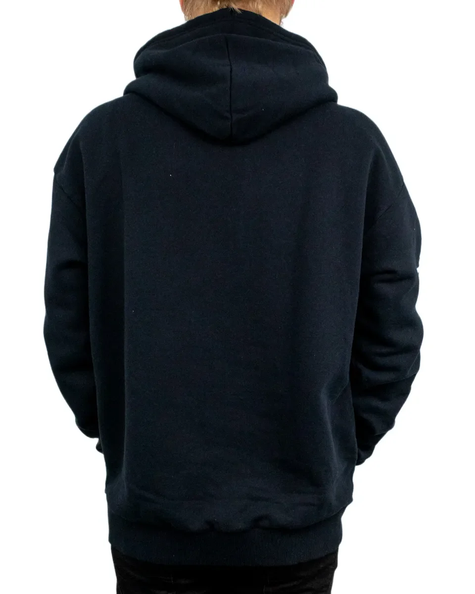 Brixton - Hoodie med Armtryck- Always smile - Svart - Image 4