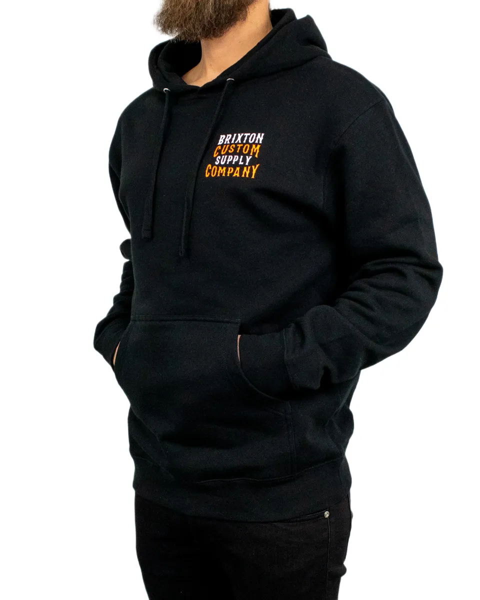 Brixton - Hoodie - Wheaton - Svart - Image 2