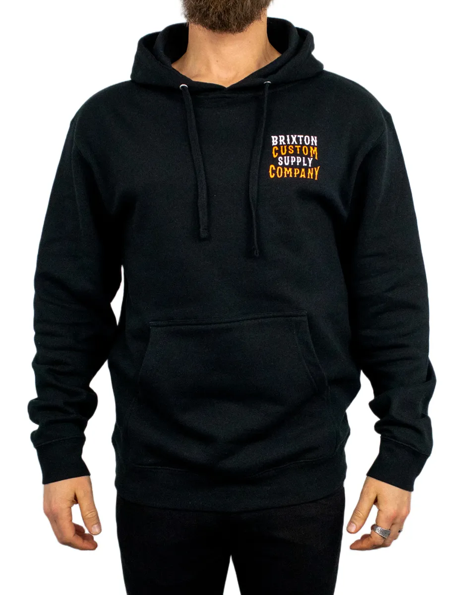 Brixton - Hoodie - Wheaton - Svart - Image 3