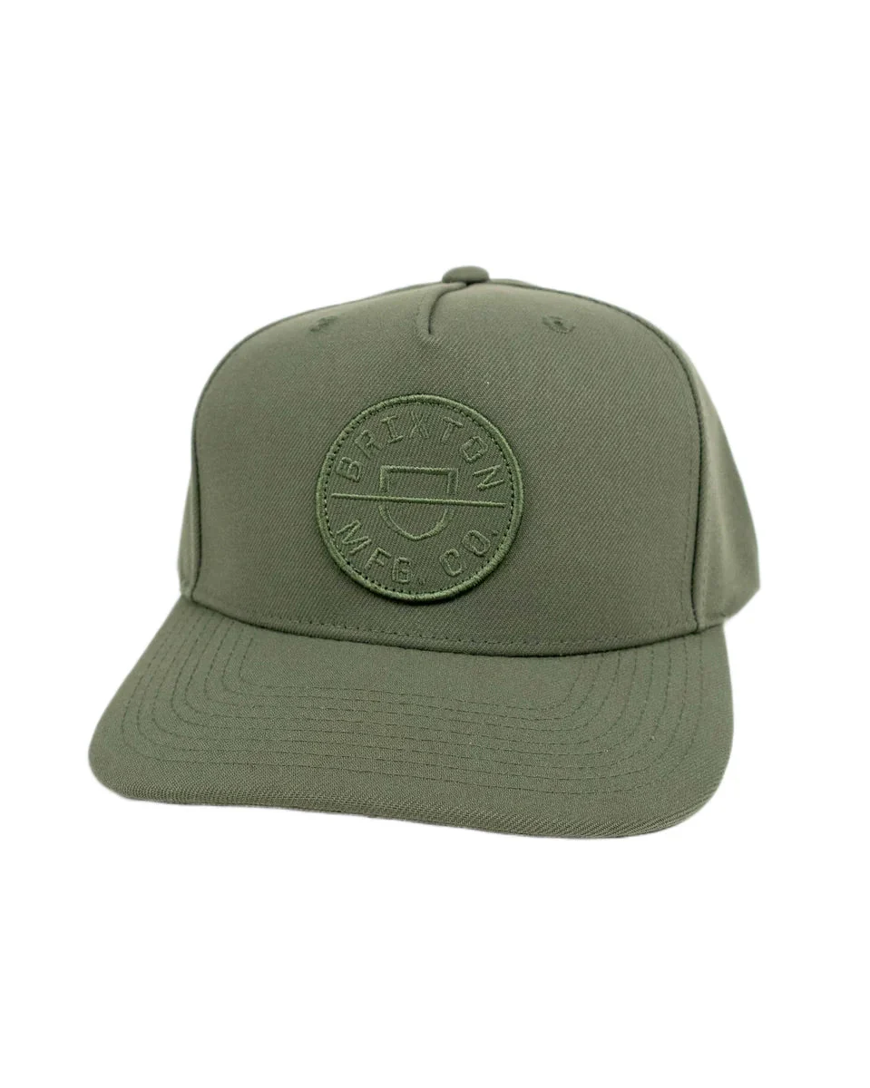 Brixton - Snapback Keps - Crest C - Grön
