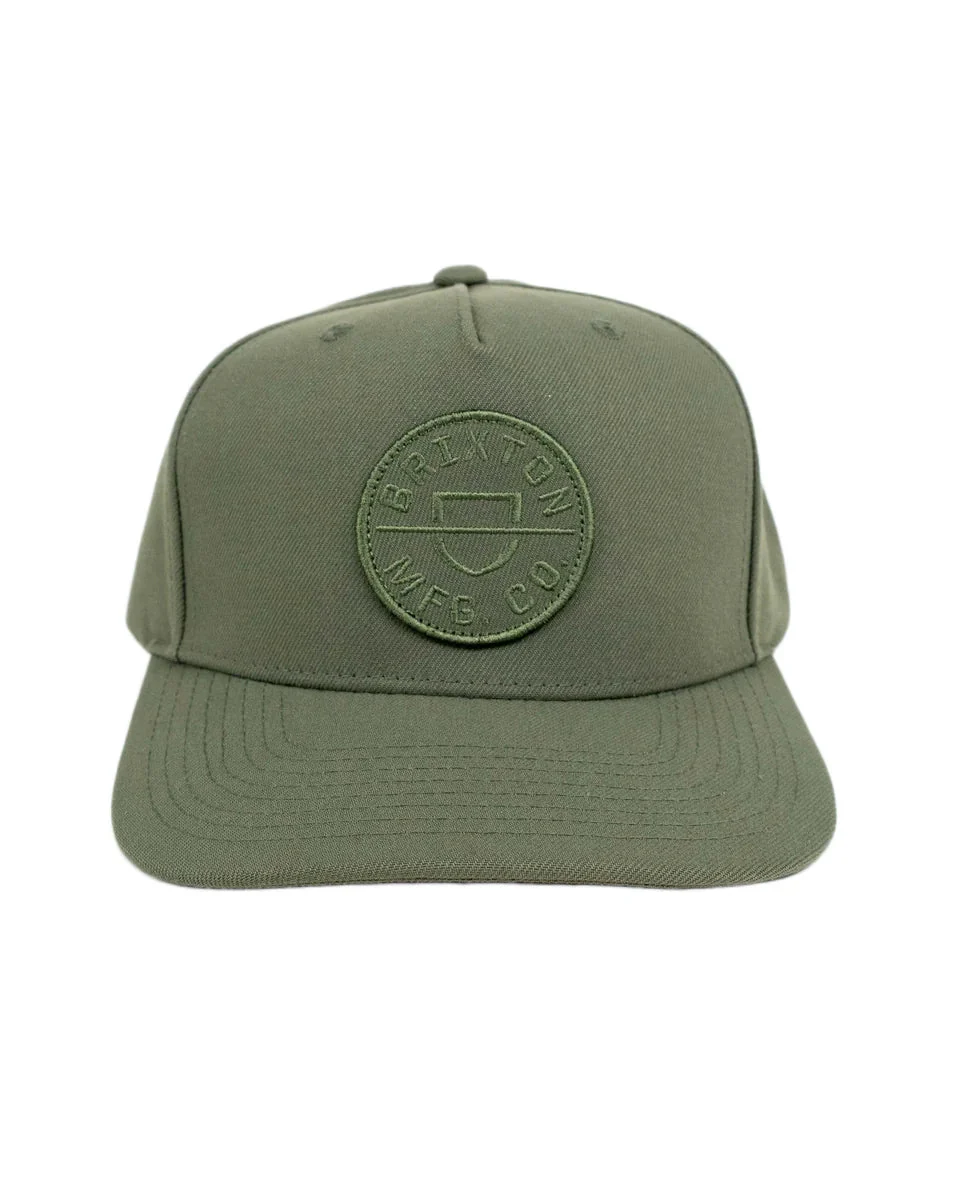 Brixton - Snapback Keps - Crest C - Grön - Image 2