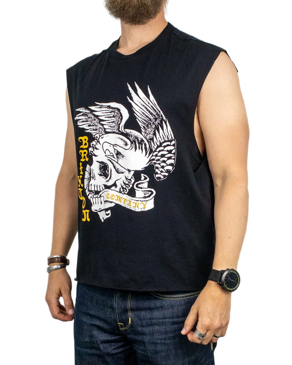 Brixton - Linne - Wolcott Muscle Tank - Svart - Image 3