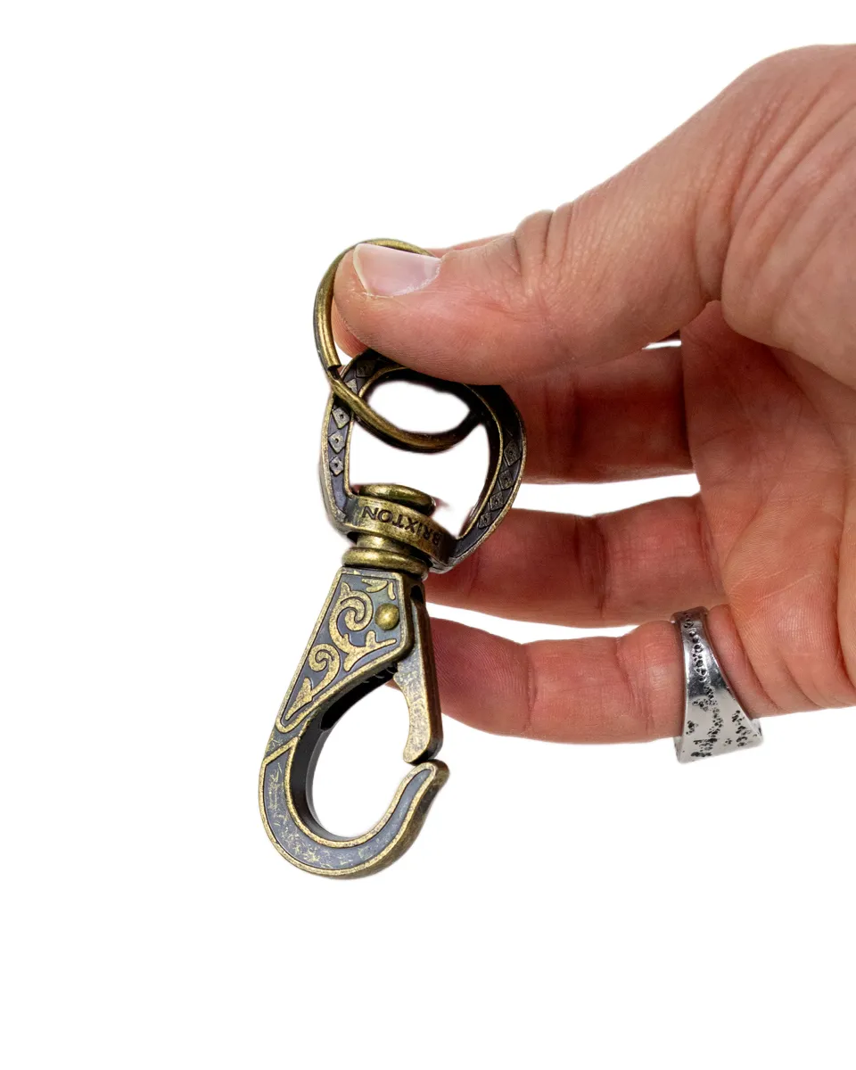 Brixton - Nyckelring - Scroll Keychain - Brons - Image 2