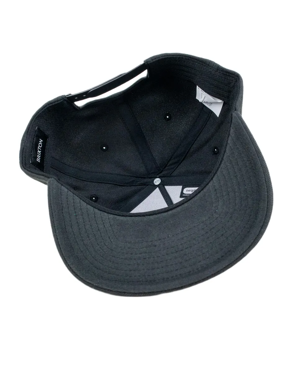 Brixton - Snapback Keps - Linwood - Svart/Vit - Image 5