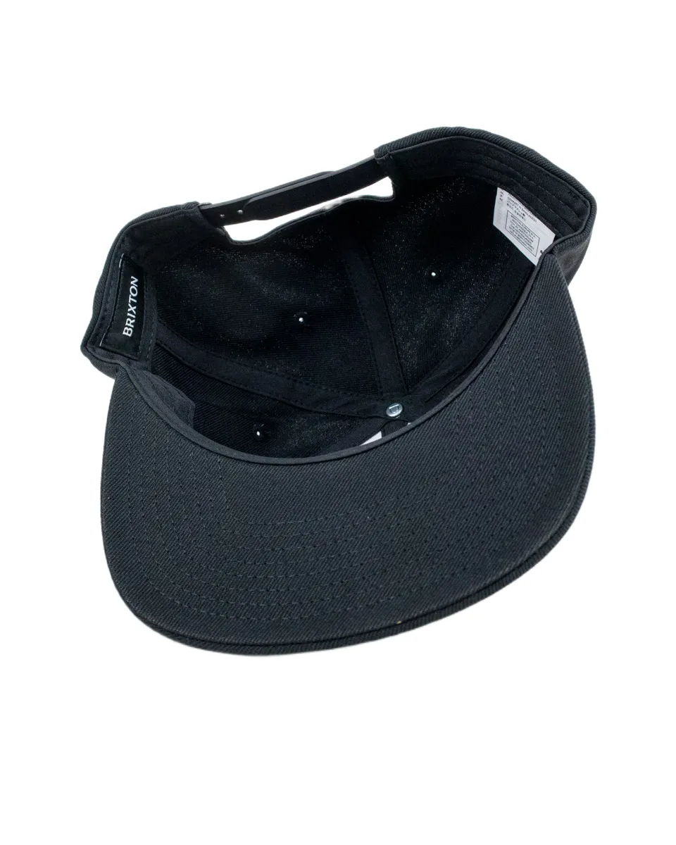Brixton - Snapback Keps - Oath - Svart - Image 5