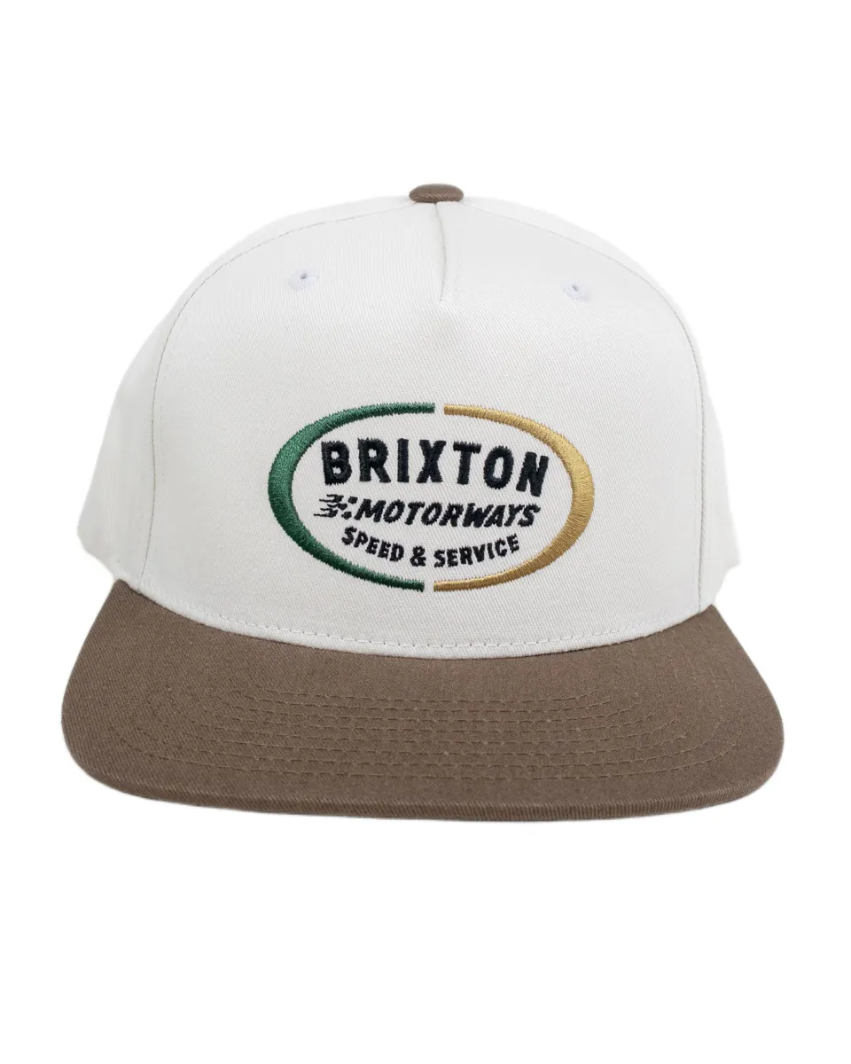 Brixton - Snapback Keps - Rhett - Vit/Brun - Image 2