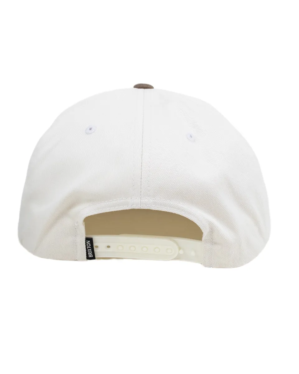 Brixton - Snapback Keps - Rhett - Vit/Brun - Image 4