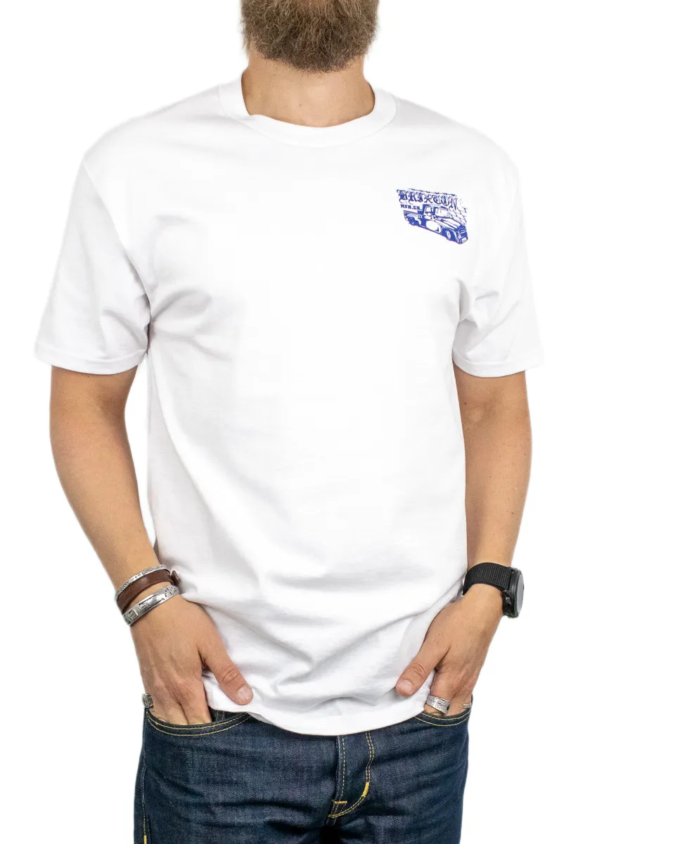 Brixton - T-Shirt - Cisco - Vit - Image 4