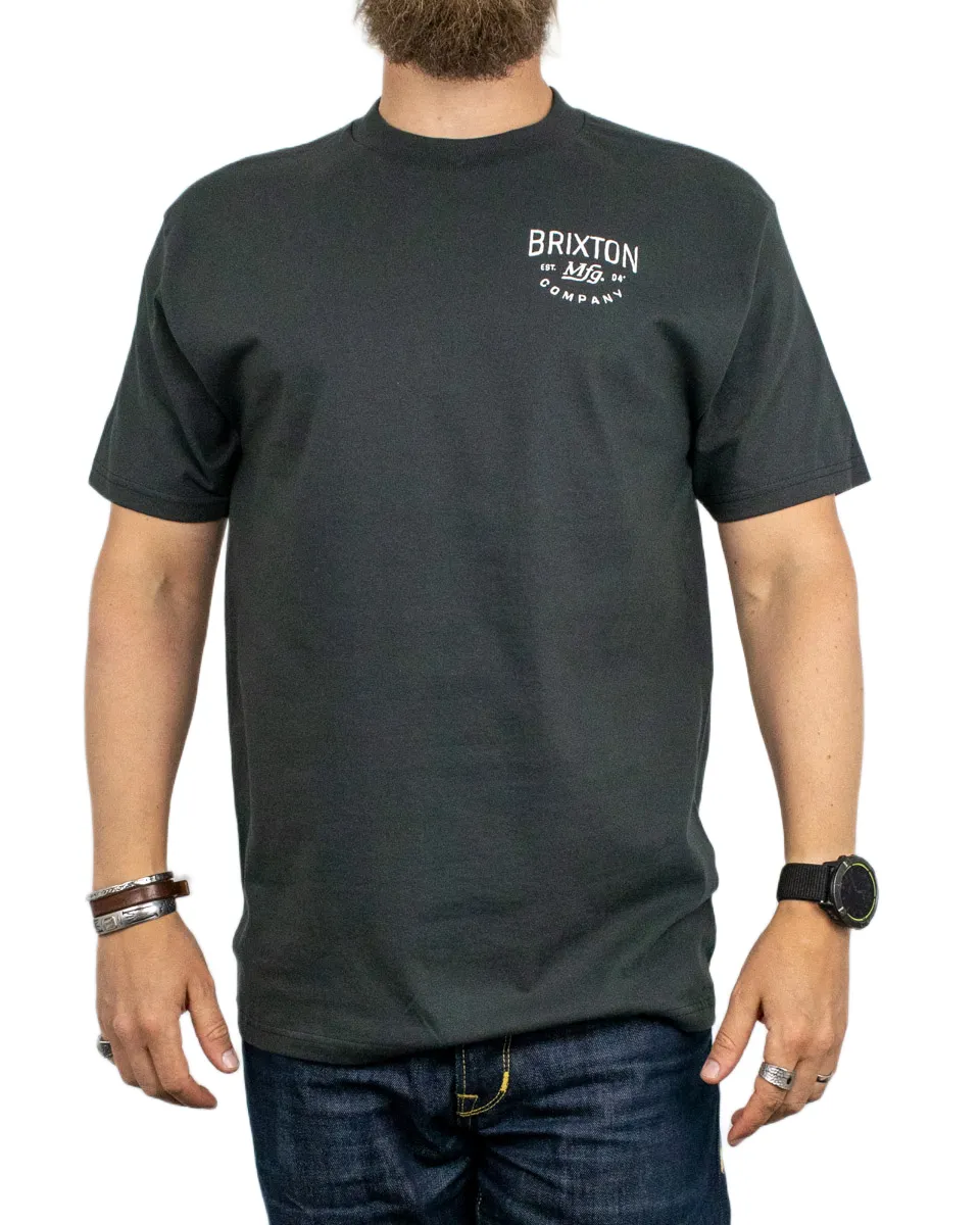 Brixton - T-Shirt - Fremont - Vintage Svart - Image 3