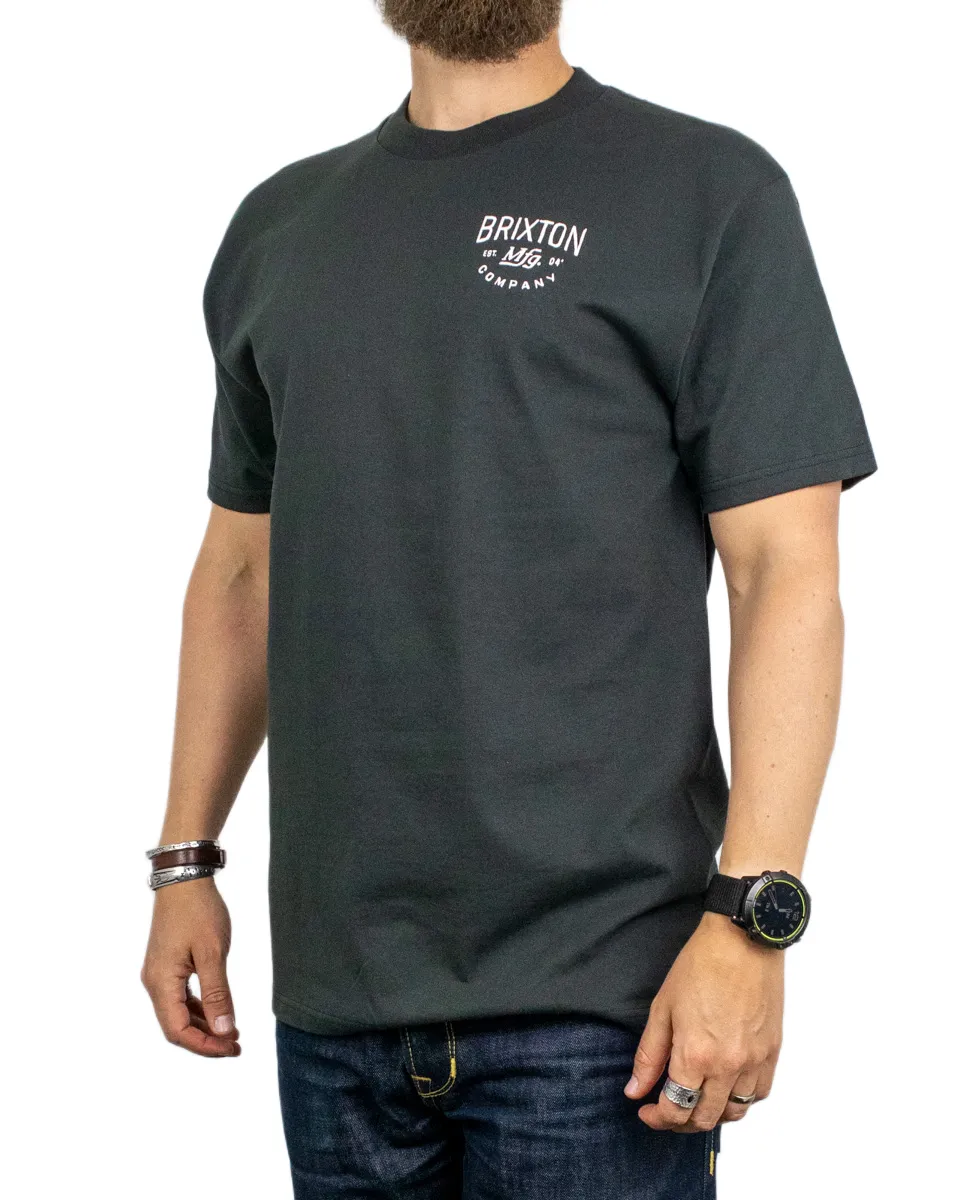 Brixton - T-Shirt - Fremont - Vintage Svart - Image 4