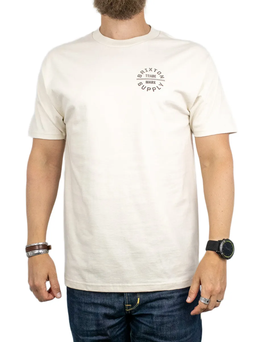 Brixton - T-Shirt - Oath V - Krämvit - Image 2