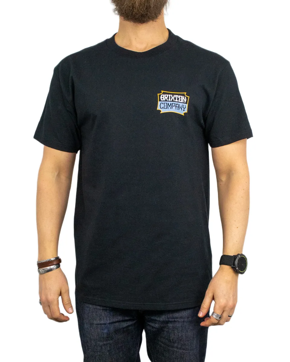Brixton - T-Shirt - Pillar - Svart - Image 2