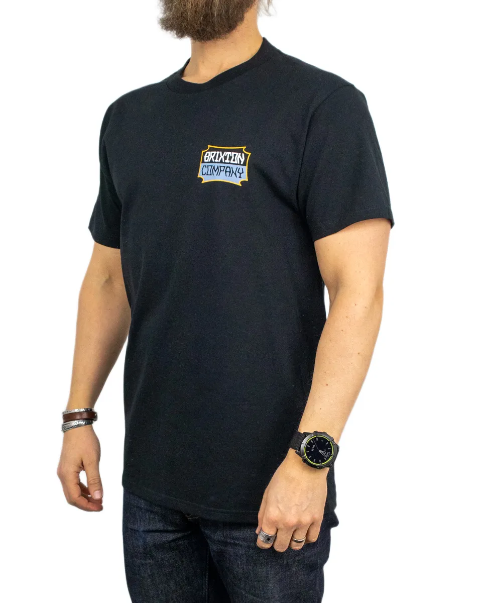 Brixton - T-Shirt - Pillar - Svart - Image 3