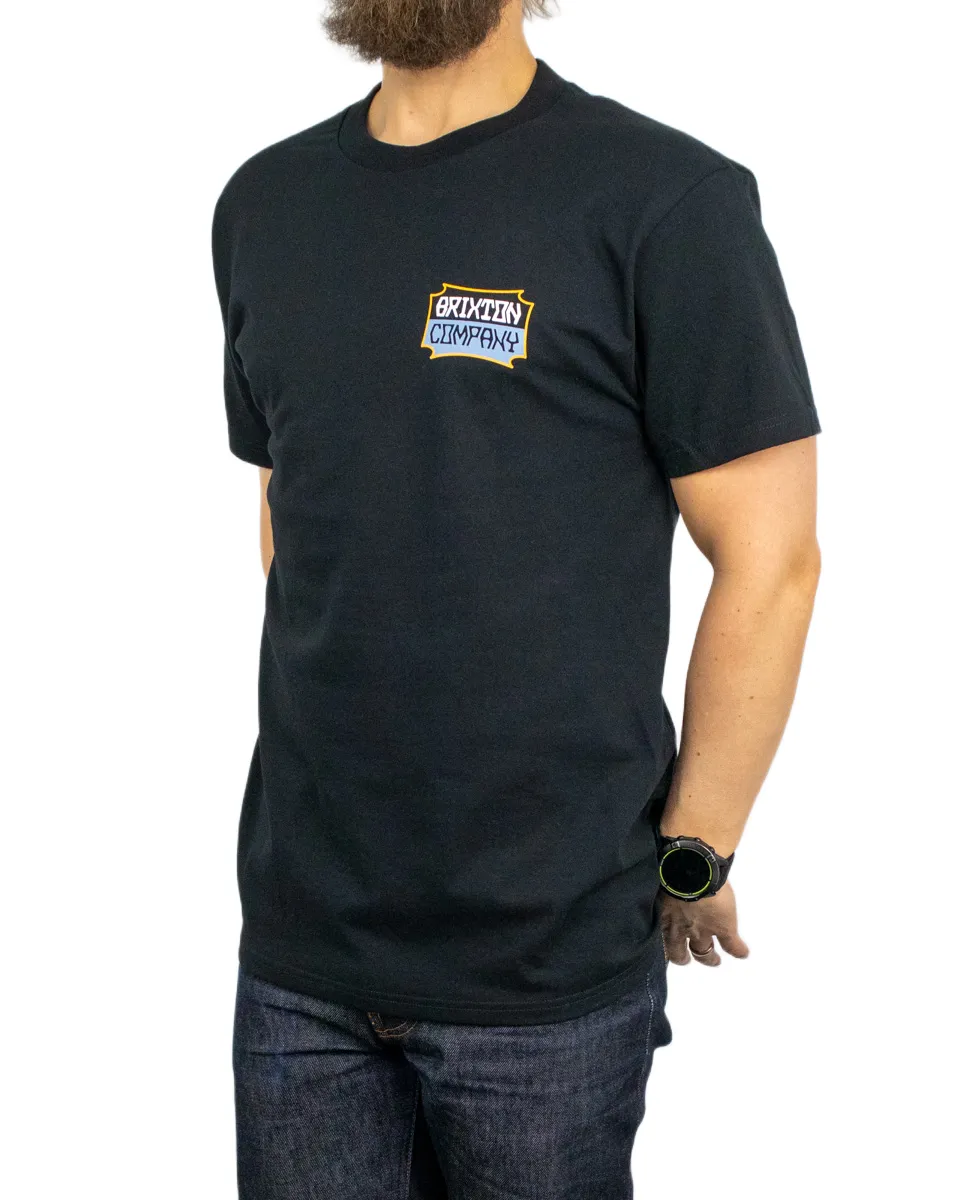 Brixton - T-Shirt - Pillar - Svart - Image 4