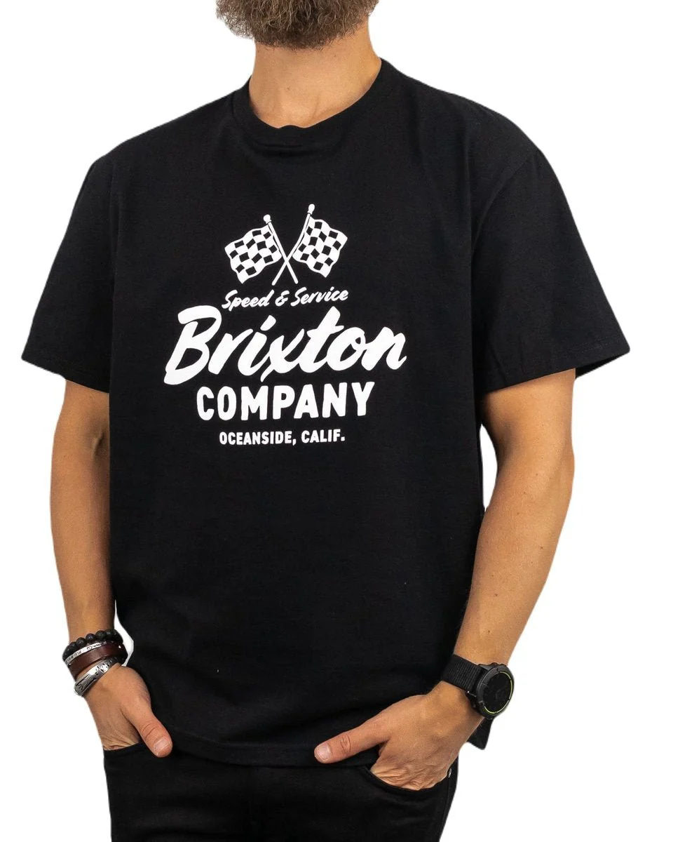 Brixton - T-shirt Standard Svart - Wayburn - Image 4