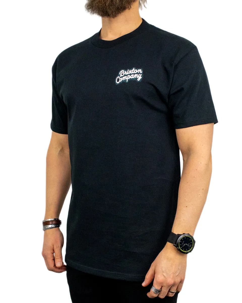 Brixton - T-Shirt - Stay While - Svart - Image 3