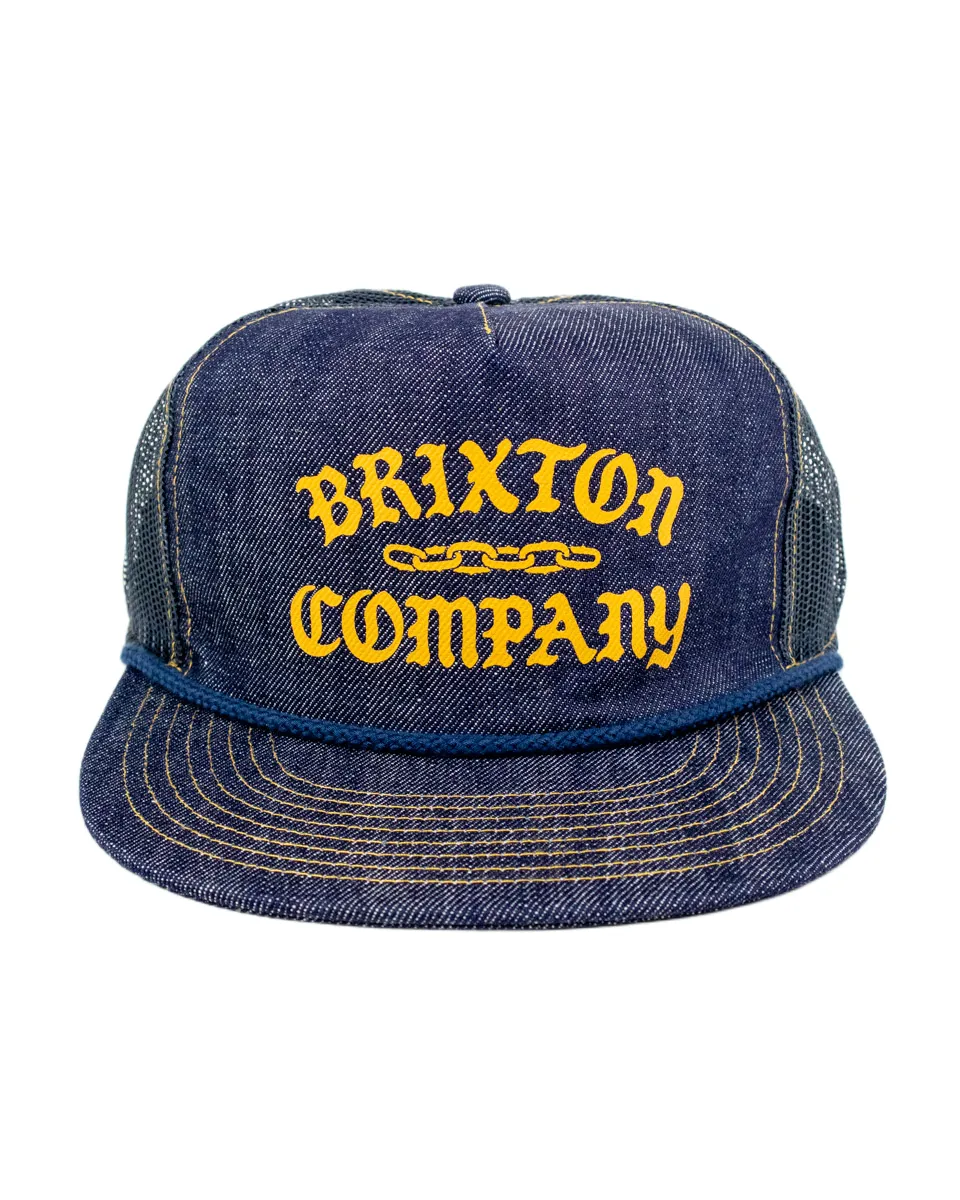 Brixton - Truckerkeps - Chains i Denim - Blå - Image 2