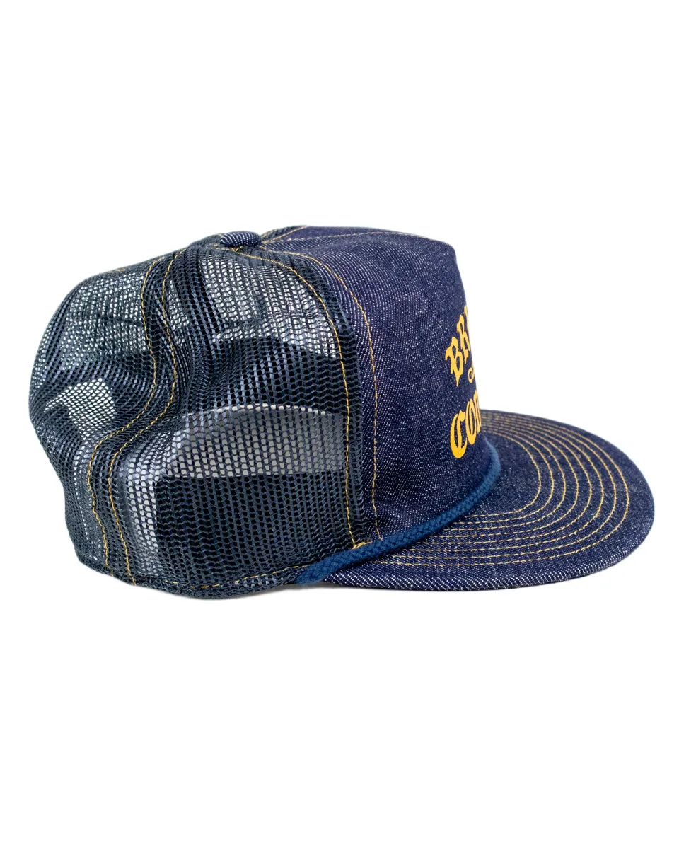 Brixton - Truckerkeps - Chains i Denim - Blå - Image 3