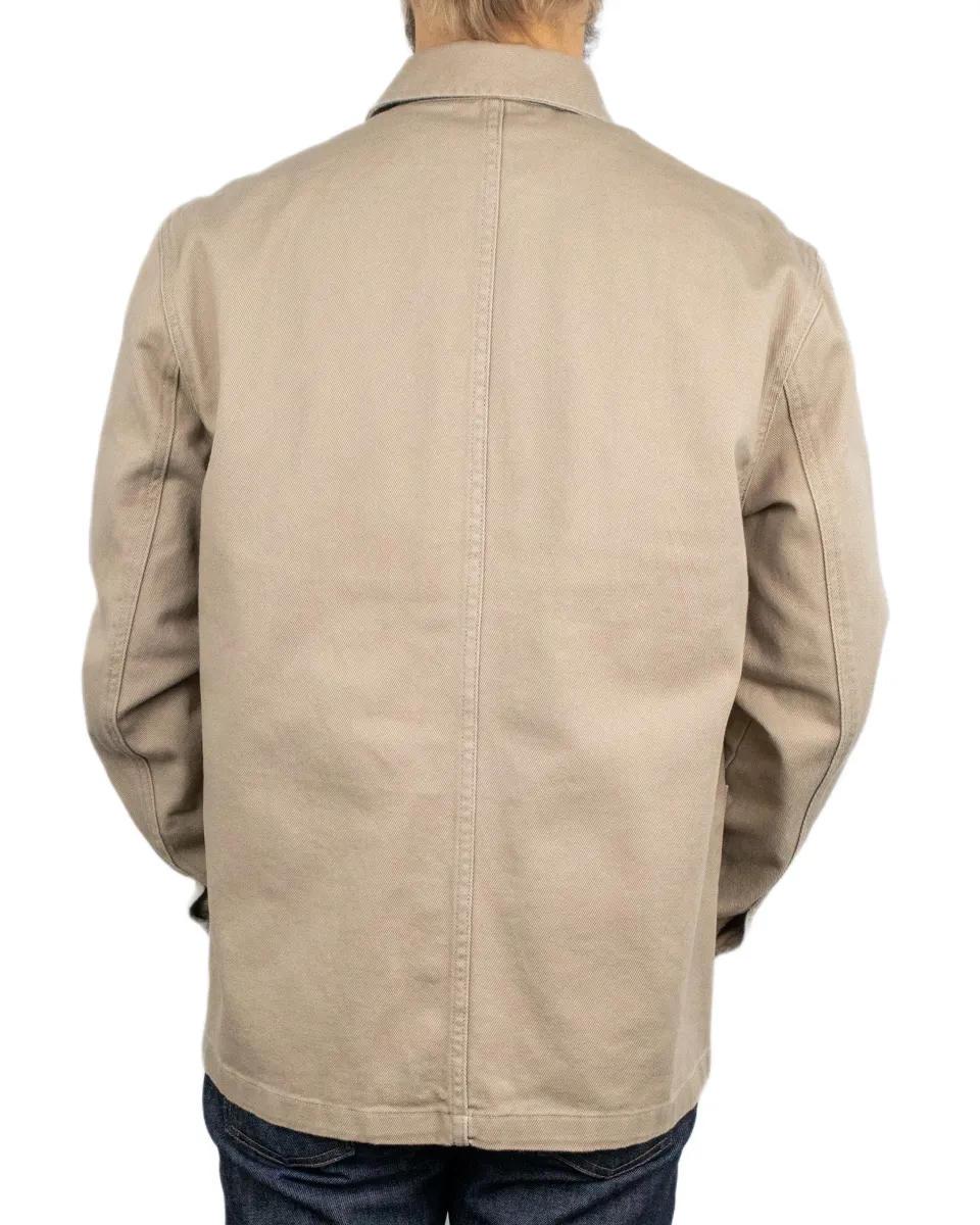 Bros Co - Cotton Canvas Work Jacket - Light Brown - Image 6