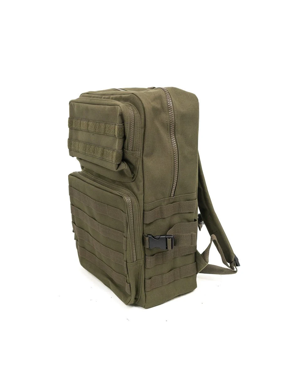 Bros Co. - Ryggsäck MOLLE Grön - Tactical 25L - Image 5