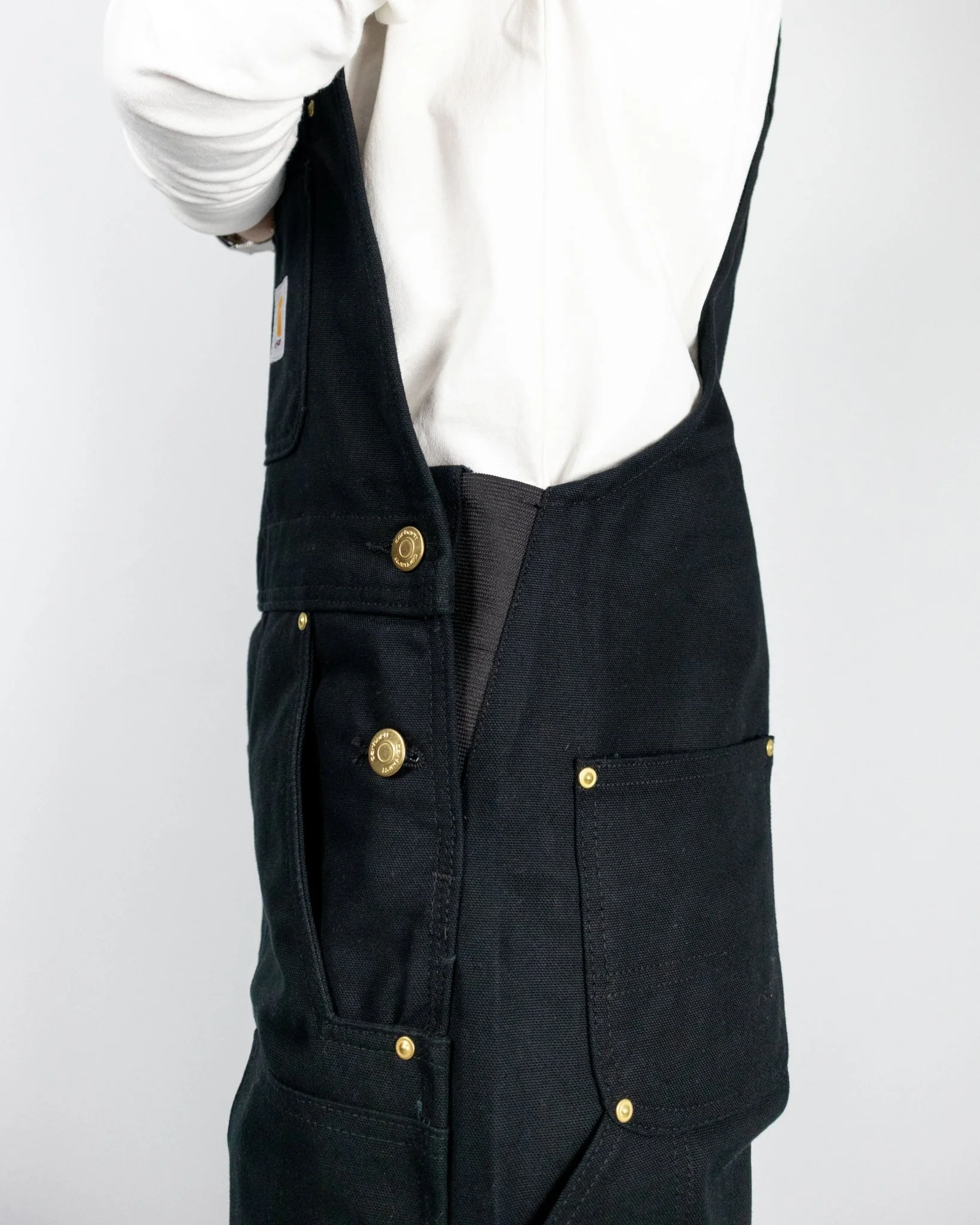 Carhartt Workwear - Hänglsebyxor - Bib Overall - Svart - Image 10