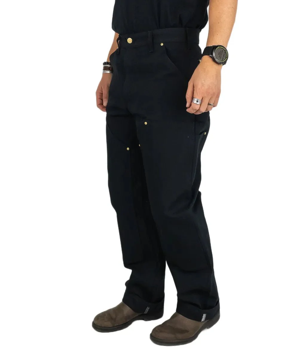 Carhartt - Canvas Byxor - B01 Logger Pant - Svart - Image 2