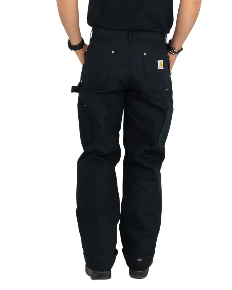 Carhartt - Canvas Byxor - B01 Logger Pant - Svart - Image 3